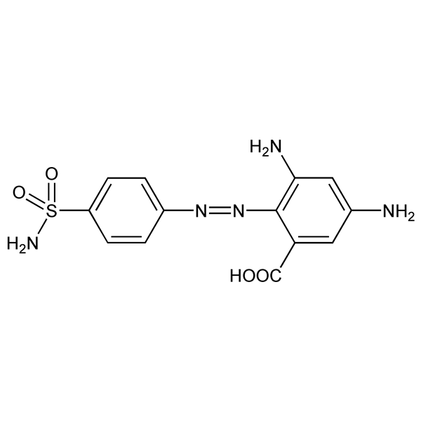 Graphical representation of Sulfachrysoidine