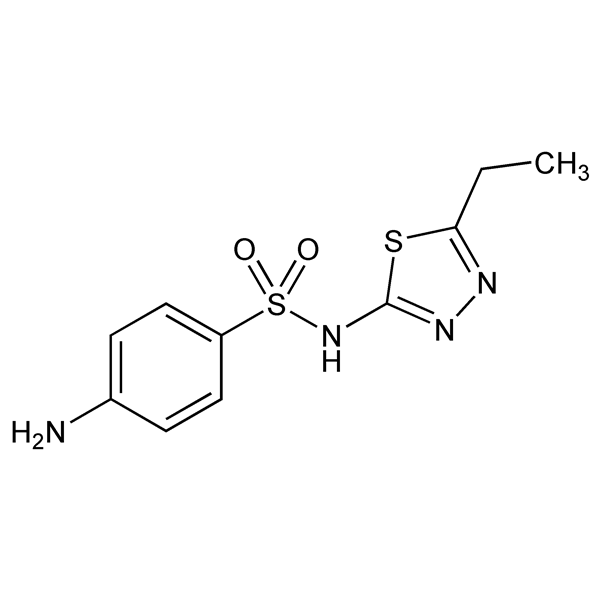 Graphical representation of Sulfaethidole