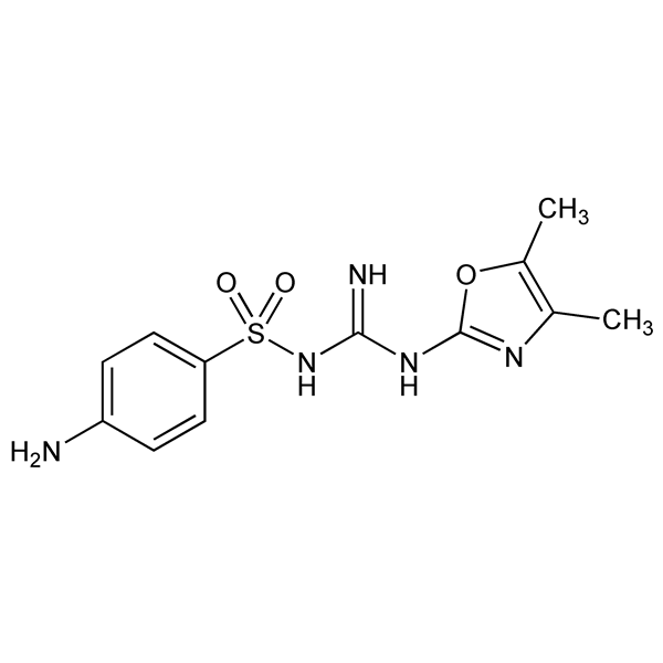 Graphical representation of Sulfaguanole