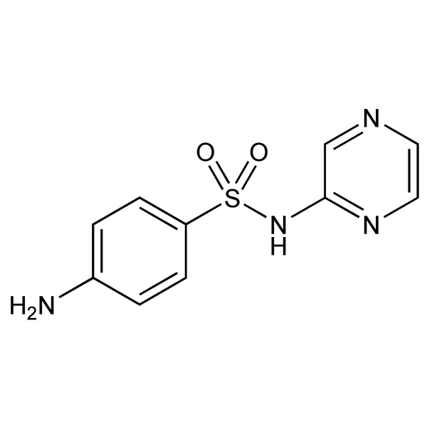 Graphical representation of Sulfapyrazine