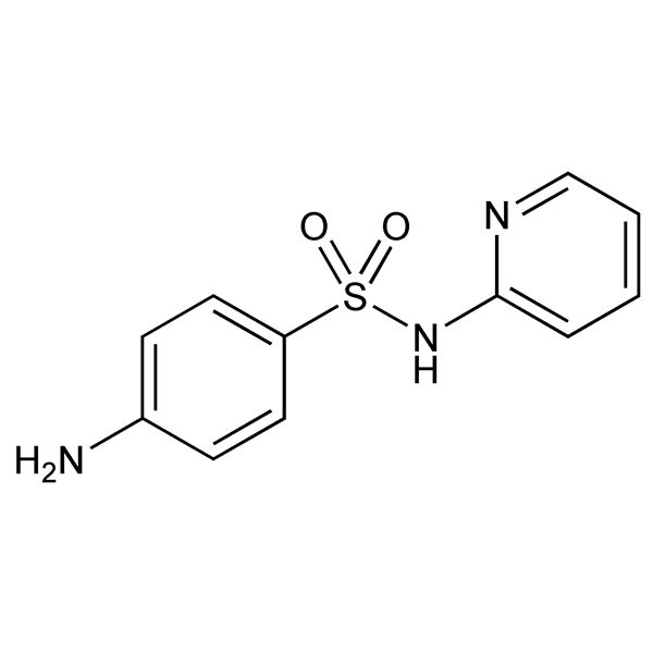 Graphical representation of Sulfapyridine