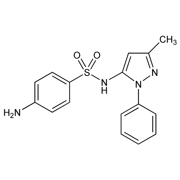 Graphical representation of Sulfazamet