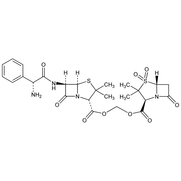 Graphical representation of Sultamicillin