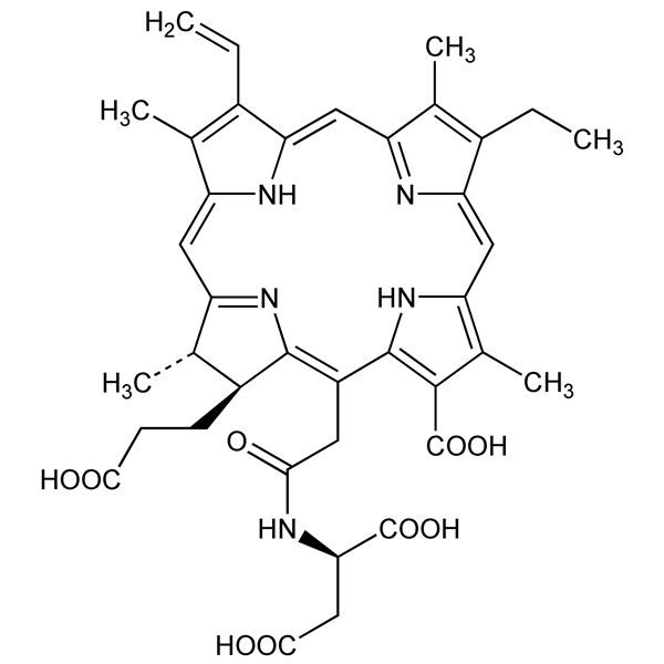 Graphical representation of Talaporfin