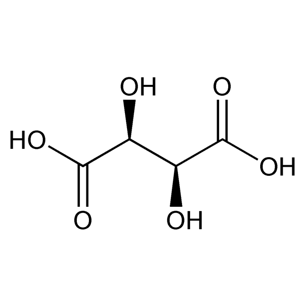 Graphical representation of D-Tartaric Acid