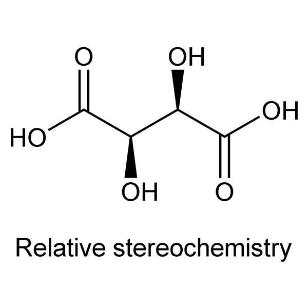 Graphical representation of DL-Tartaric Acid