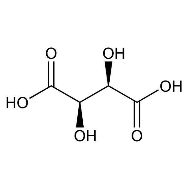 Graphical representation of L-Tartaric Acid