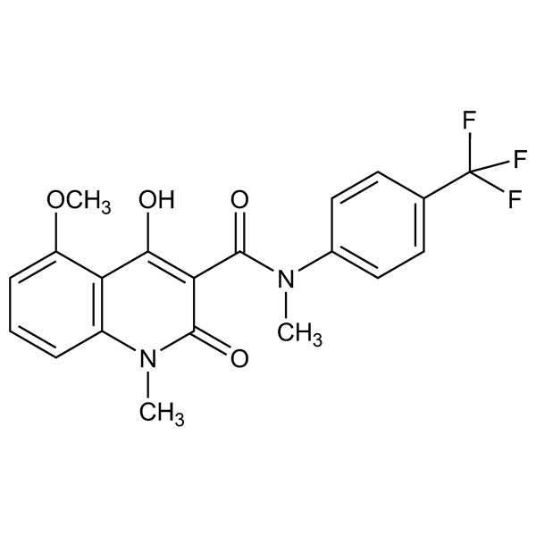 Graphical representation of Tasquinimod