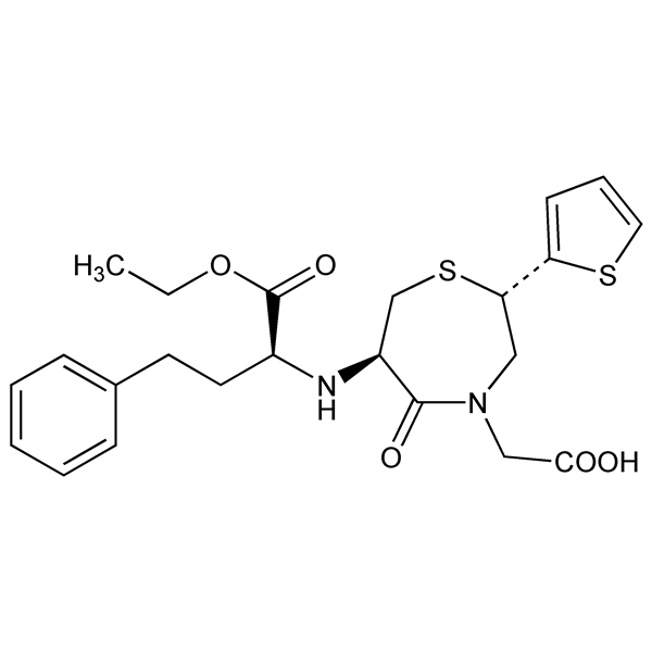 Graphical representation of Temocapril