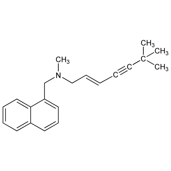 Graphical representation of Terbinafine