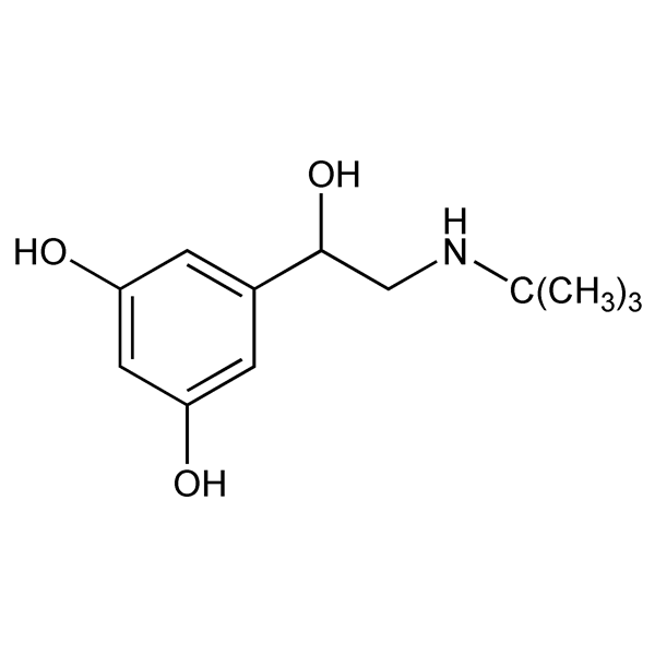 Graphical representation of Terbutaline