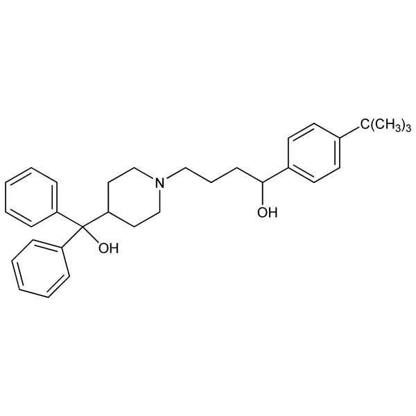 Graphical representation of Terfenadine