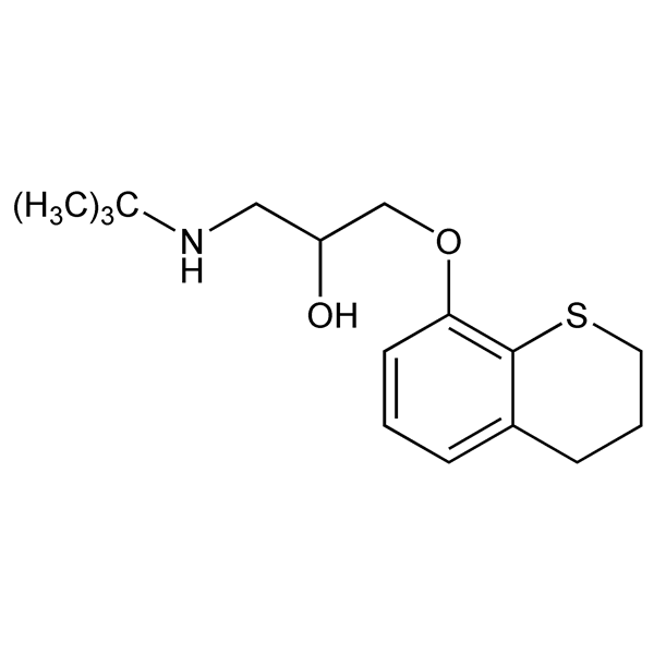 Graphical representation of Tertatolol