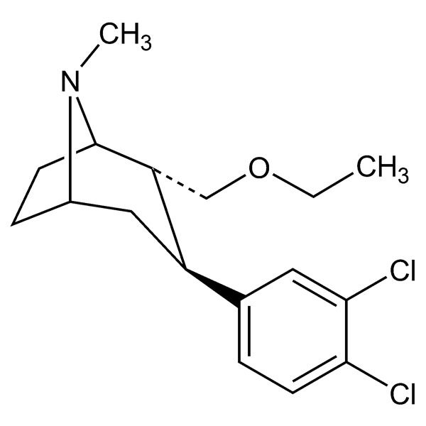 Graphical representation of Tesofensine