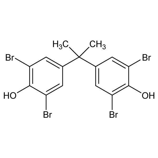 Graphical representation of Tetrabromobisphenol A