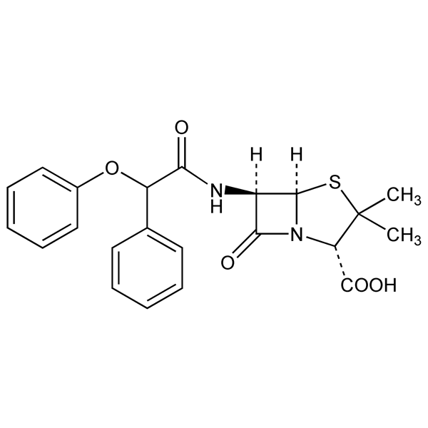 Graphical representation of Fenbenicillin