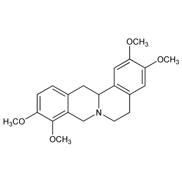 Graphical representation of Tetrahydropalmatine