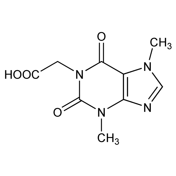 Graphical representation of 1-Theobromineacetic Acid