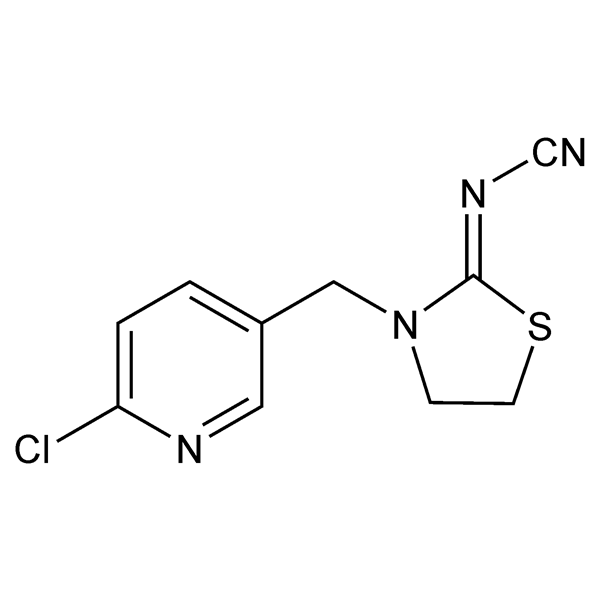 Graphical representation of Thiacloprid