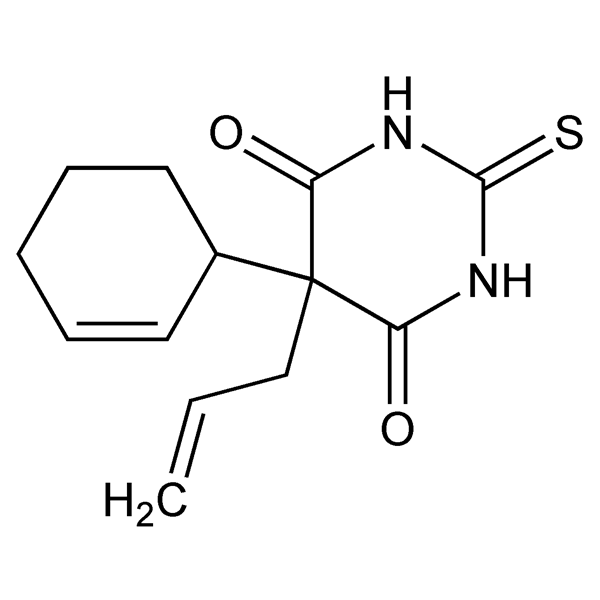 Graphical representation of Thialbarbital