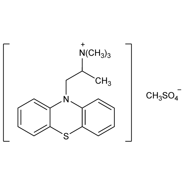 Graphical representation of Thiazinamium Methylsulfate