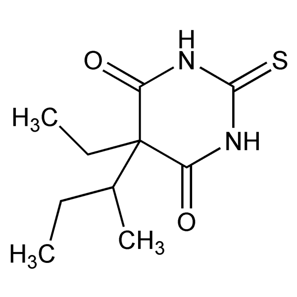 Graphical representation of Thiobutabarbital