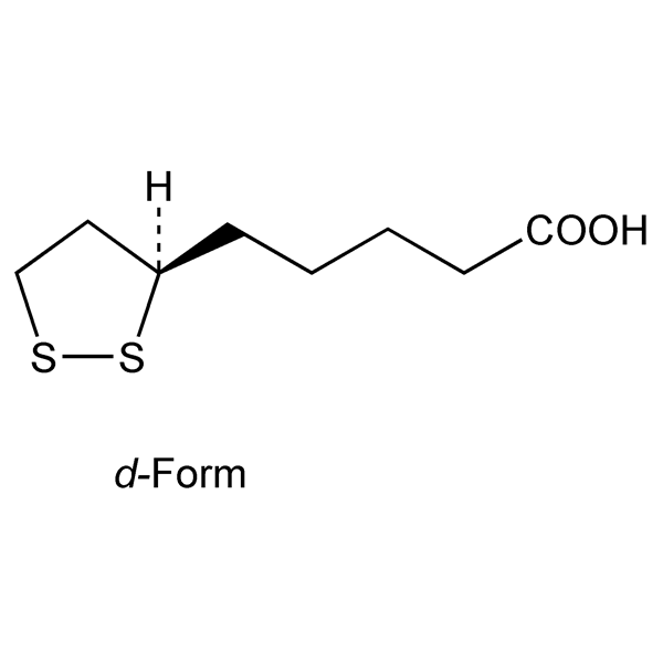 Graphical representation of Thioctic Acid