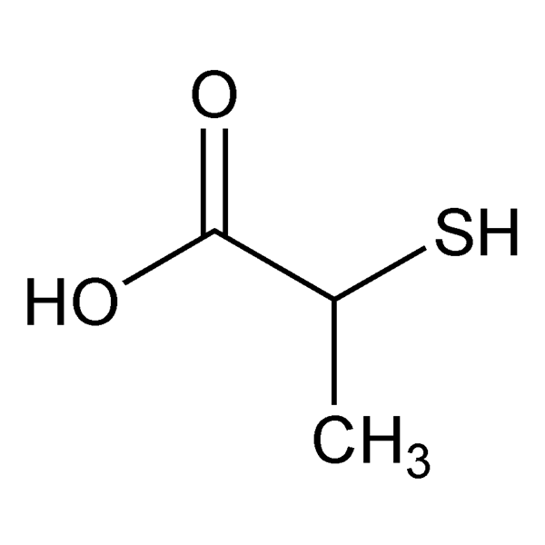 Graphical representation of Thiolactic Acid