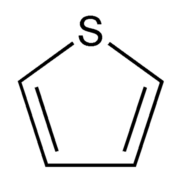 Graphical representation of Thiophene