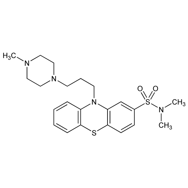 Graphical representation of Thioproperazine