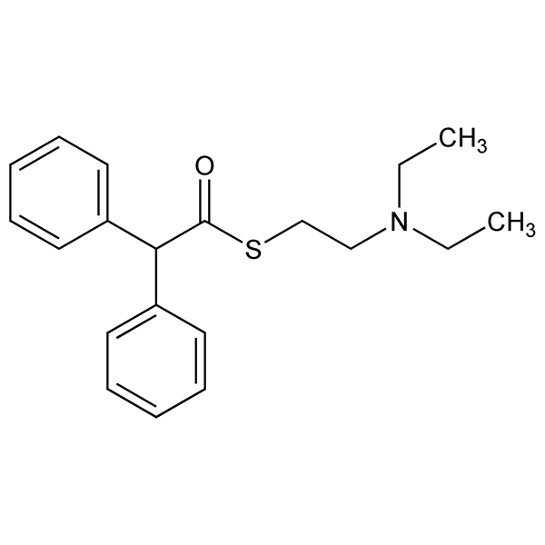 Graphical representation of Thiphenamil