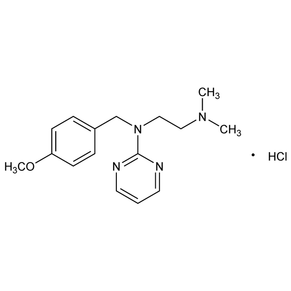 Graphical representation of Thonzylamine Hydrochloride