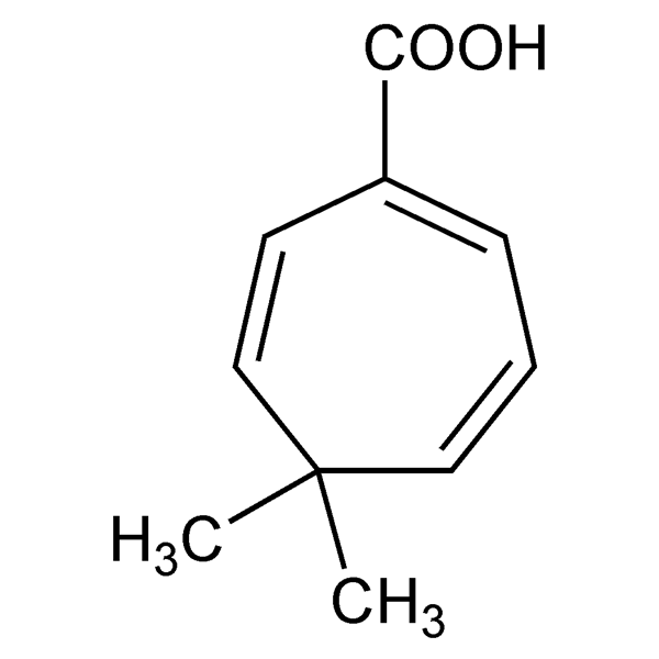 Graphical representation of Thujic Acid