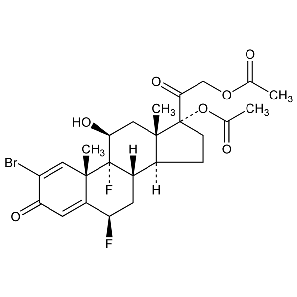 Graphical representation of Halopredone Acetate