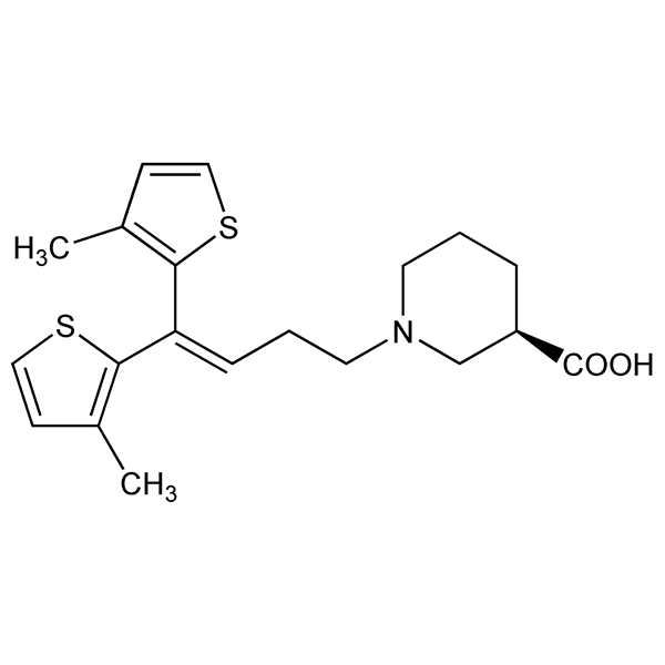 Graphical representation of Tiagabine