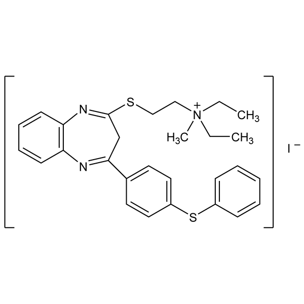 Graphical representation of Tibezonium Iodide