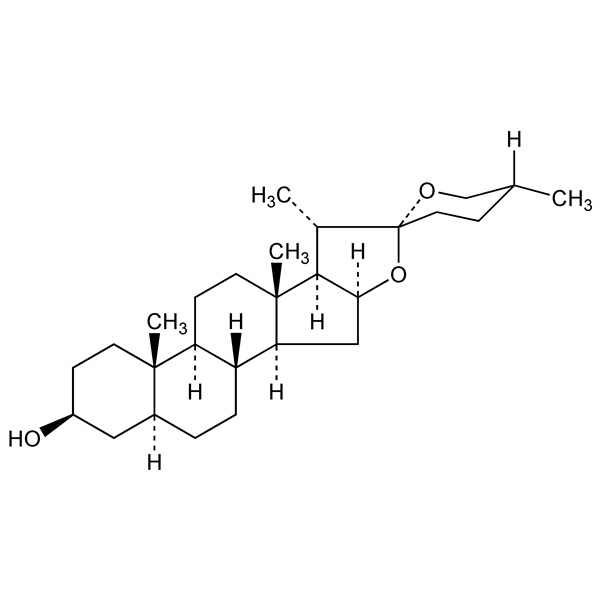 Graphical representation of Tigogenin