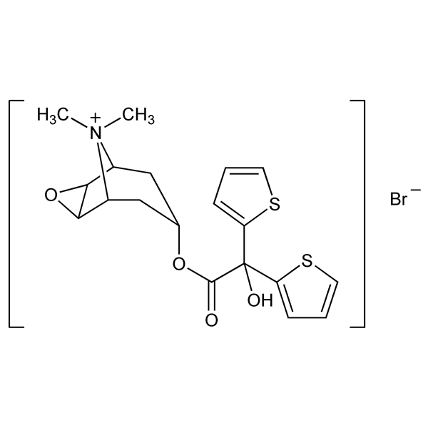 Graphical representation of Tiotropium Bromide