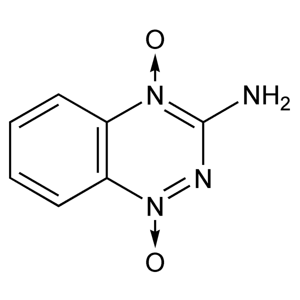 Graphical representation of Tirapazamine