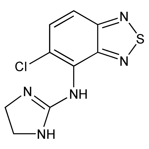 Graphical representation of Tizanidine