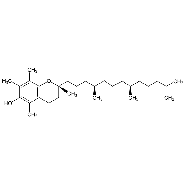 Graphical representation of α-Tocopherol