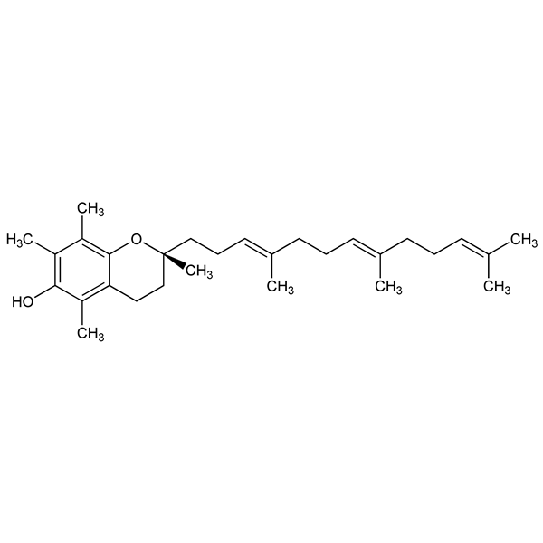 Graphical representation of α-Tocotrienol