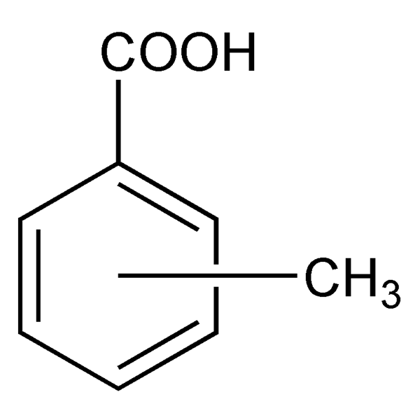 Graphical representation of Toluic Acid