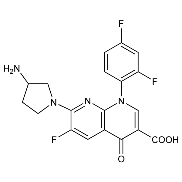 Graphical representation of Tosufloxacin