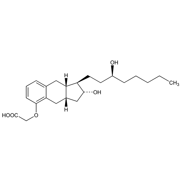 Graphical representation of Treprostinil