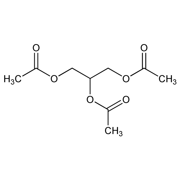 Graphical representation of Triacetin