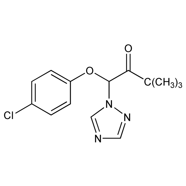 Graphical representation of Triadimefon