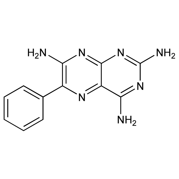 Graphical representation of Triamterene