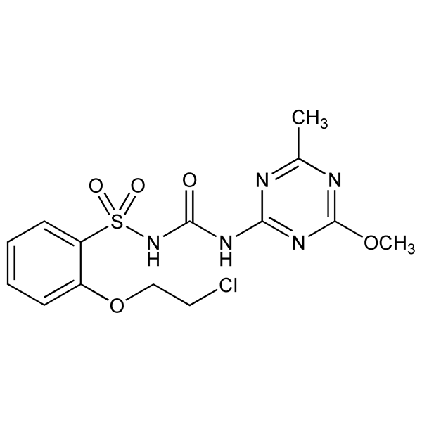 Graphical representation of Triasulfuron