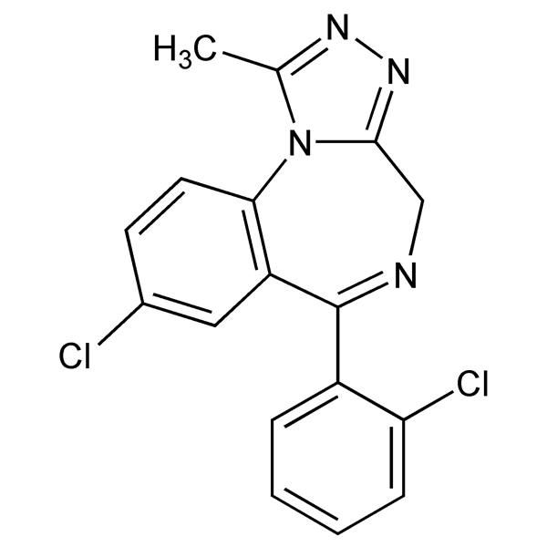 Graphical representation of Triazolam